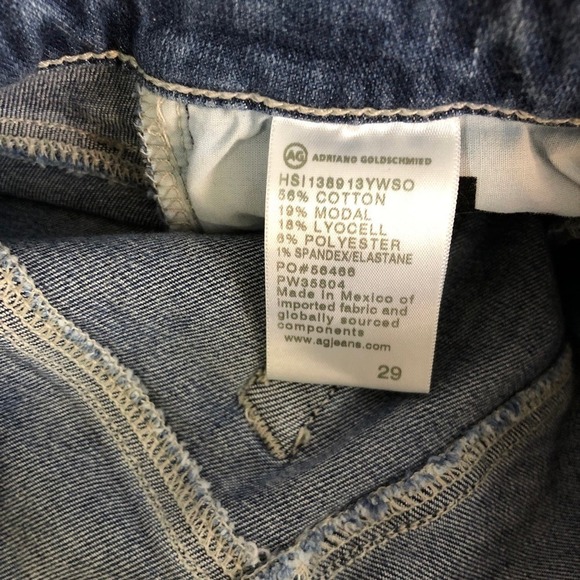 AG Jeggings Ankle Jeans 13 Years Winter Solstice NWT Size 29 - Picture 8 of 10